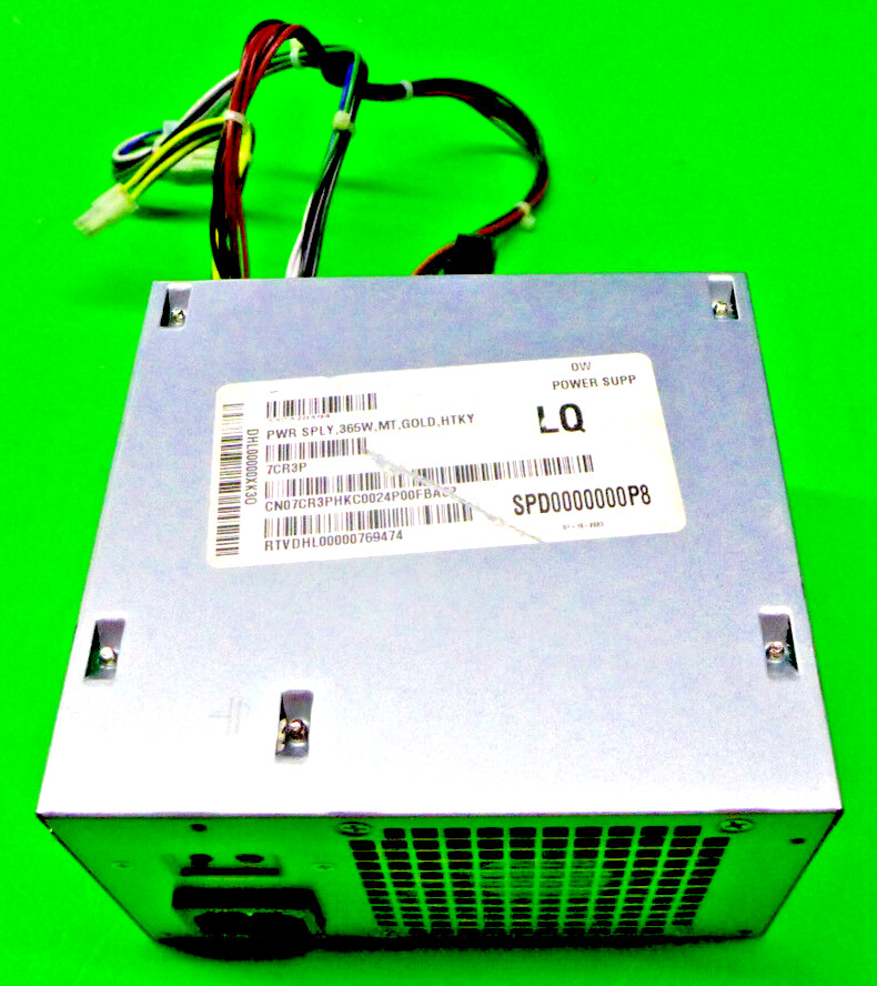 Genuine Dell 365W Switching Power Supply HU365EM-00 7CR3P