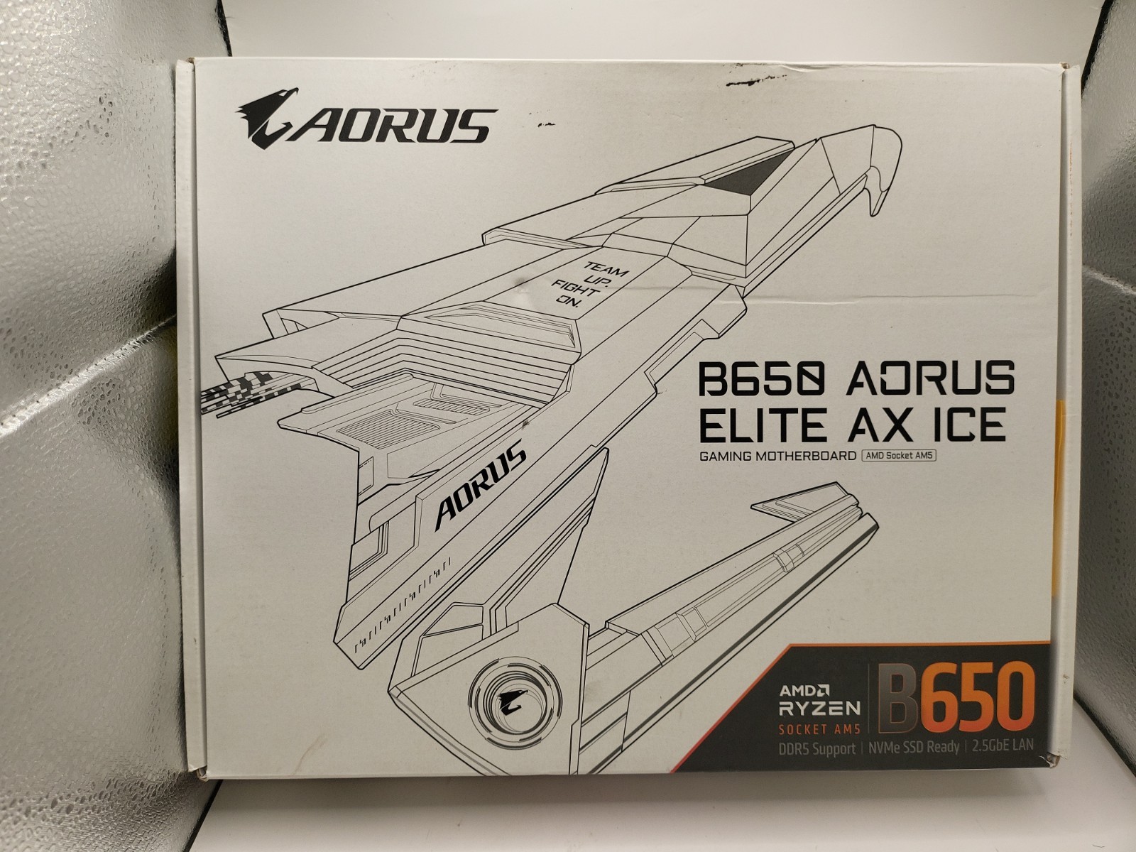 GIGABYTE B650 AORUS ELITE AX ICE AM5 ATX Motherboard READ/FOR PARTS ONLY
