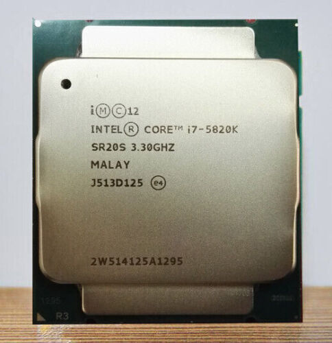 intel Core i7-5820K i7-6800K i7-6850K i7-6900K i7-6950X CPU Processor