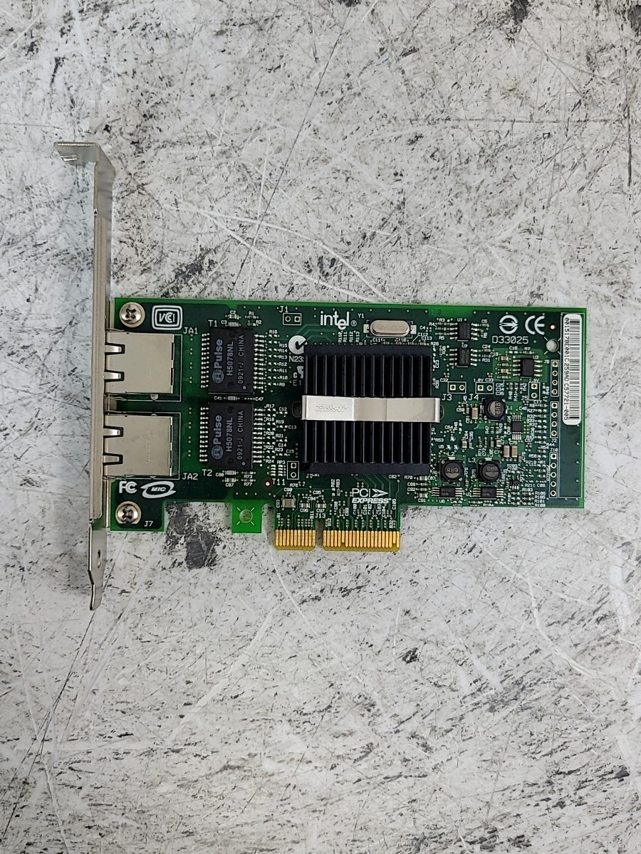 Intel DELL X3959 D33682 Dual Port Gigabit PCIe Server Network NIC Adapter Card