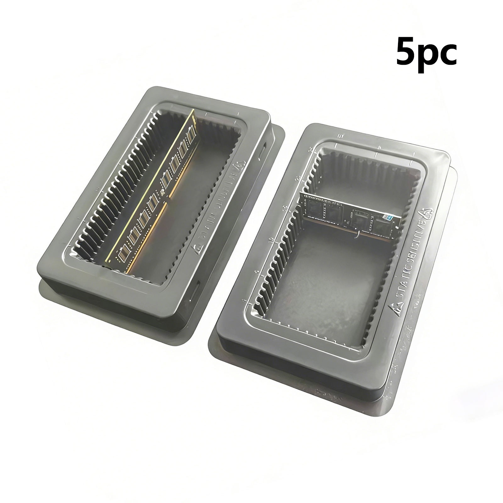 5x Memory tray for 10PCs Long Dimm (DDR1 to DDR5) or 25PCs SoDIMM (DDR4, 5 only)