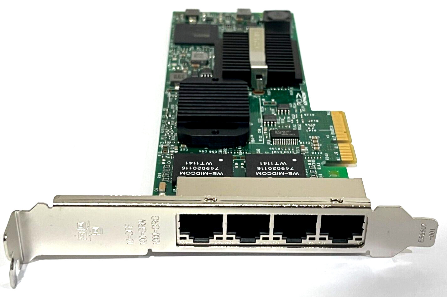 Dell Intel Pro/1000 VT Quad Port PCIe Network Interface Adapter HM9JY CWKPJ Tall