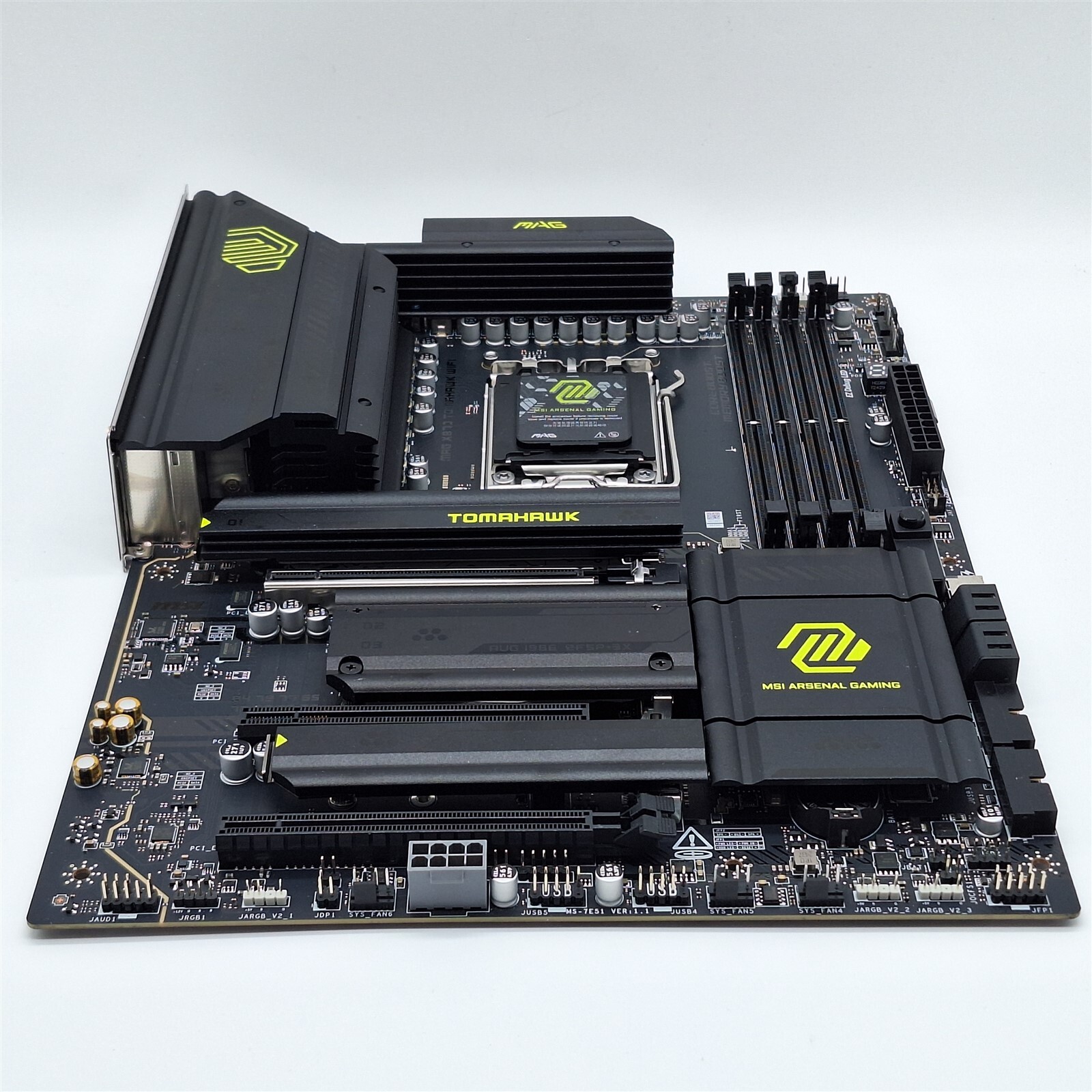 MSI MAG X870 Tomahawk WiFi Gaming Motherboard (AM5, DDR5, Wi-Fi 7, ATX)