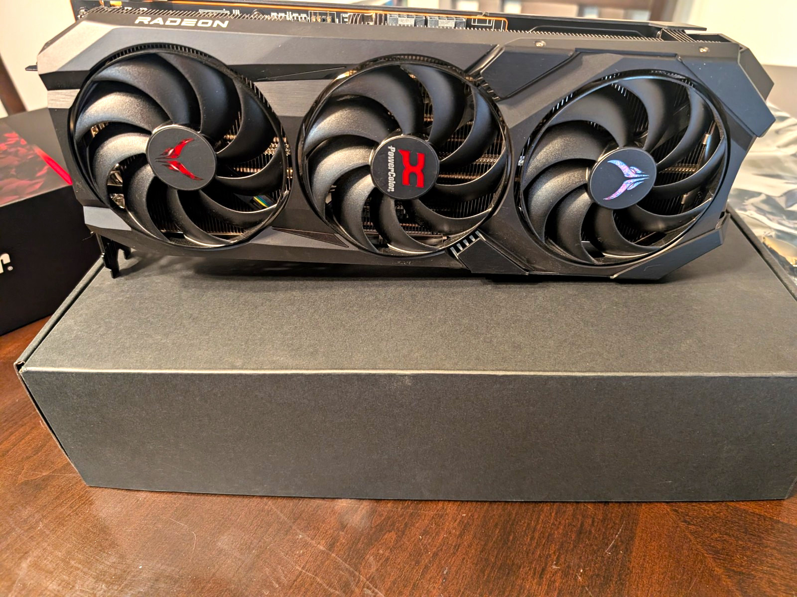 PowerColor AMD Radeon RX 9070 16GB Graphics Card Fan/Heatsink Multi-Monitor