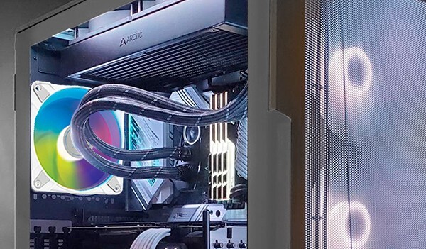 Arctic P12 PWM PST A-RGB – Case Fan 120 mm PWM case Fan 200-2000 RPM 5V 3 pin