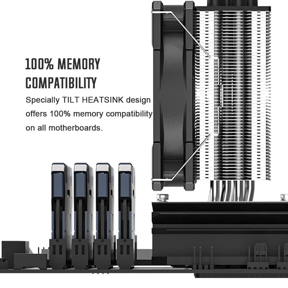 SE-224-XTS CPU Air Cooler, 4 Heatpipes, 120Mm High-Efficient Fan | Intel LGA1700