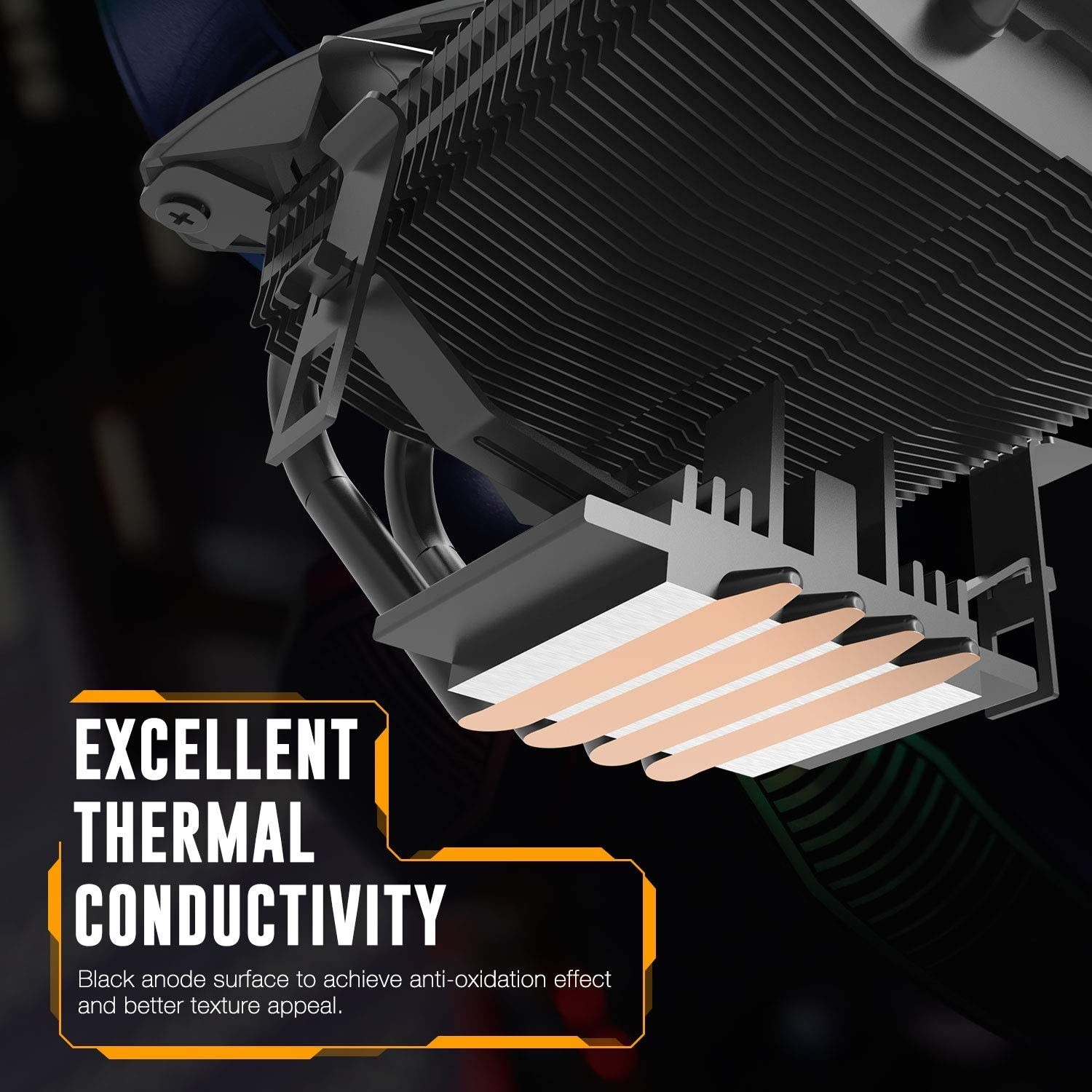 DarkFlash Talon LGA1151 AM4 CPU Cooler RGB PWM Fan Four Heat Pipes DF-CPU-TALON