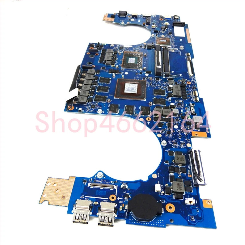 For ASUS ROG GL702V GL702VI S7V S7VI Laptop Motherboard i7-7700HQ CPU GTX1080