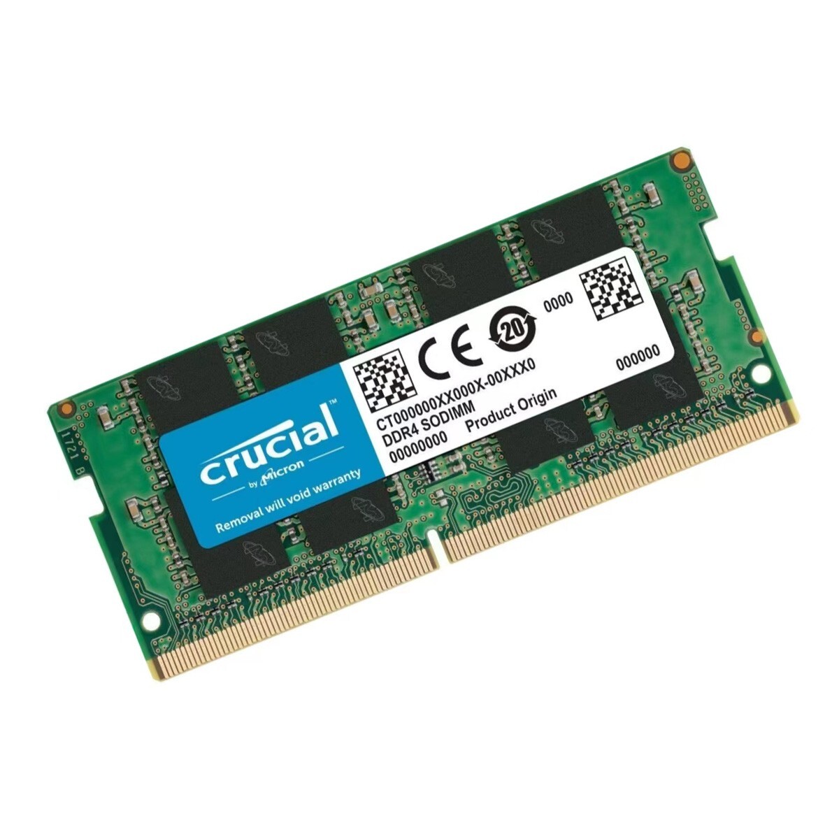 64GB (2X 32GB ) Crucial DDR4 3200MHz PC4-25600 SODIMM Memory Ram CT32G4SFD832A
