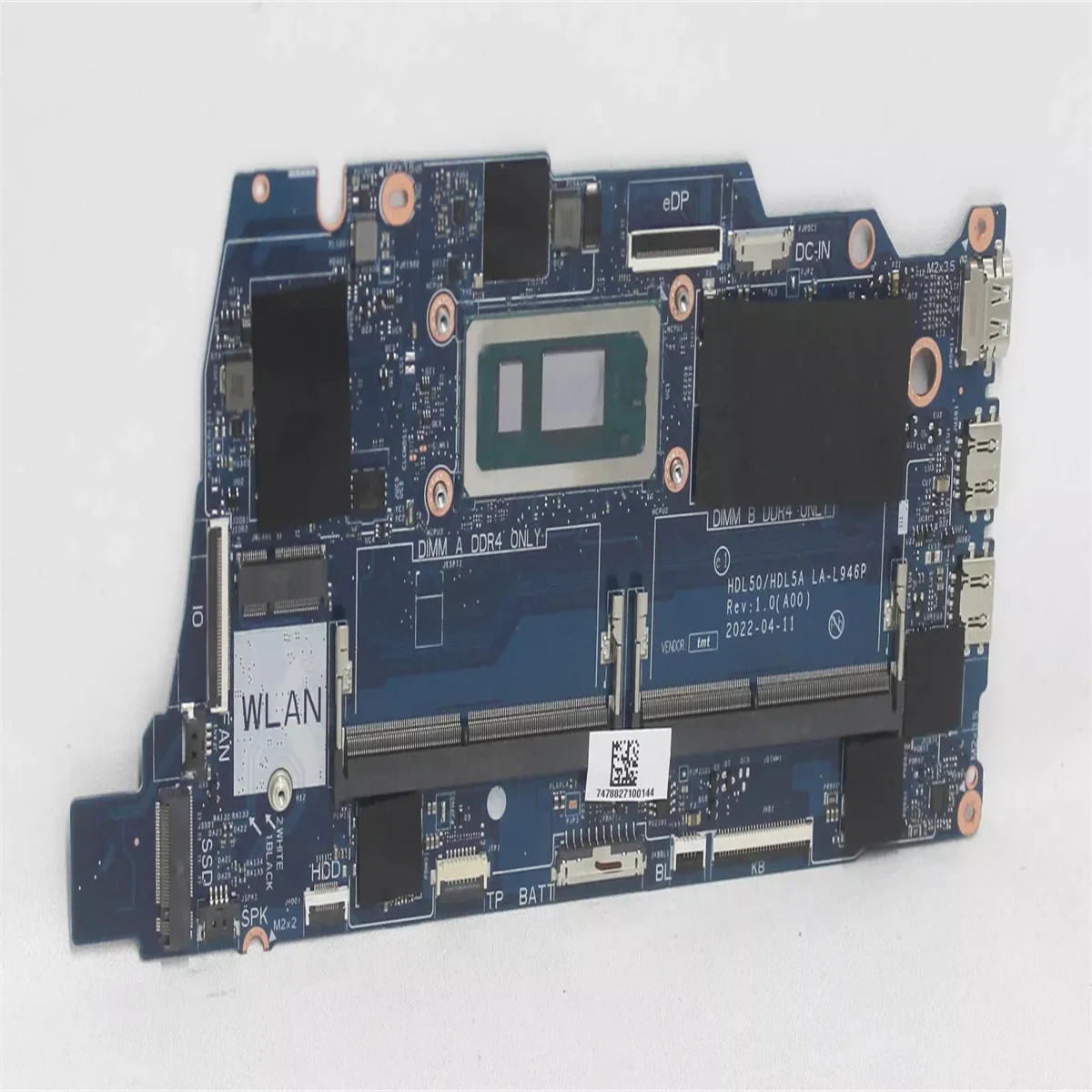 0X8R8F For DELL Inspiron 3520 Laptop Motherboard HDL50/HDL5A LA-L946P i5-1235U