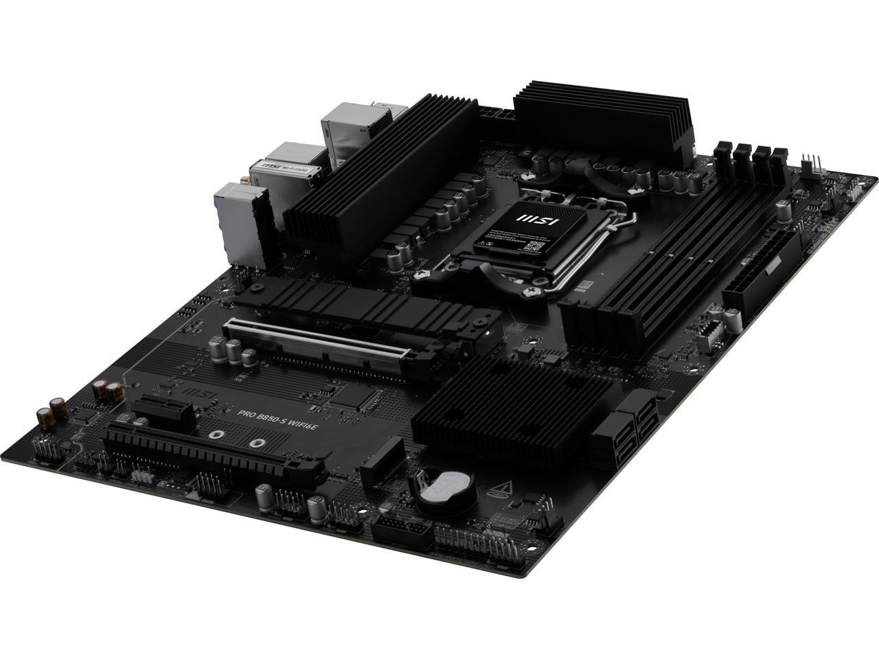 MSI PRO B850-S WIFI6E AM5 AMD B850 SATA 6Gb/s 5G Network Wi-Fi7 DDR5 Motherboard