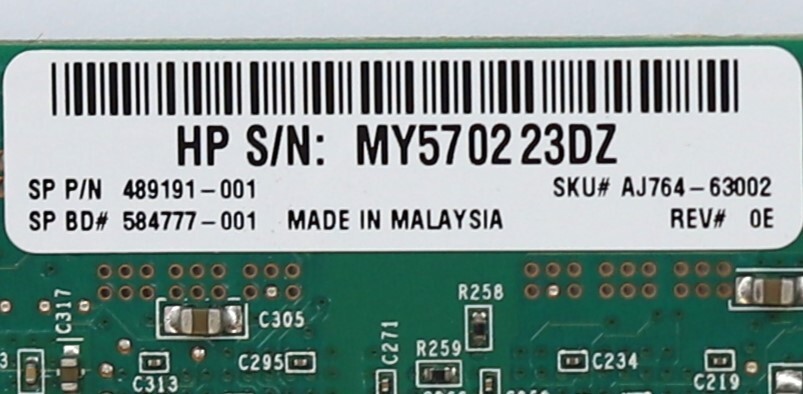 HP 82Q Dual-Port 8GB PCIe Fibre Channel Host Bus Adapter P/N: 489191-001 Tested