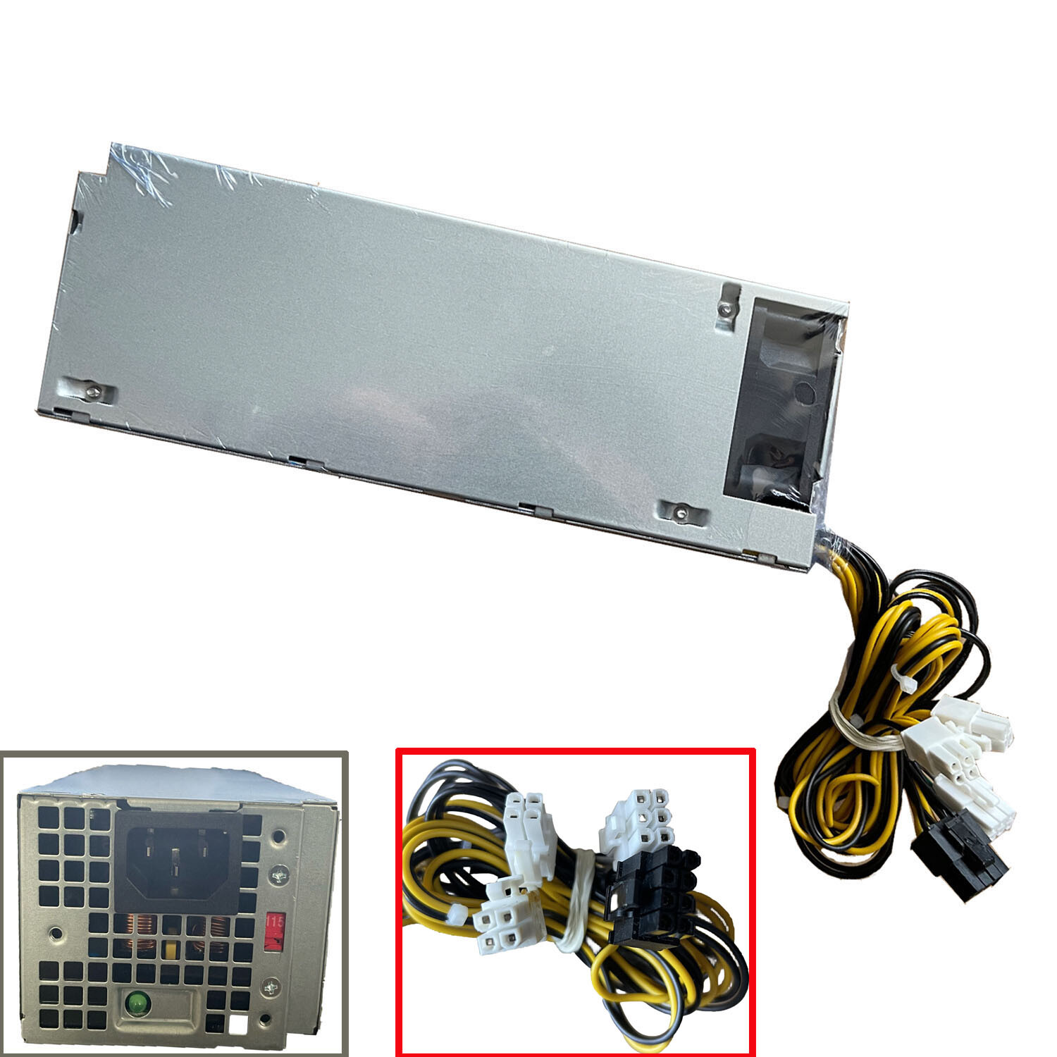 6+4+4+8Pin Power Supply 360W H360EGM-00 For Dell G5 5090 XPS 8940 Optiplex 7080