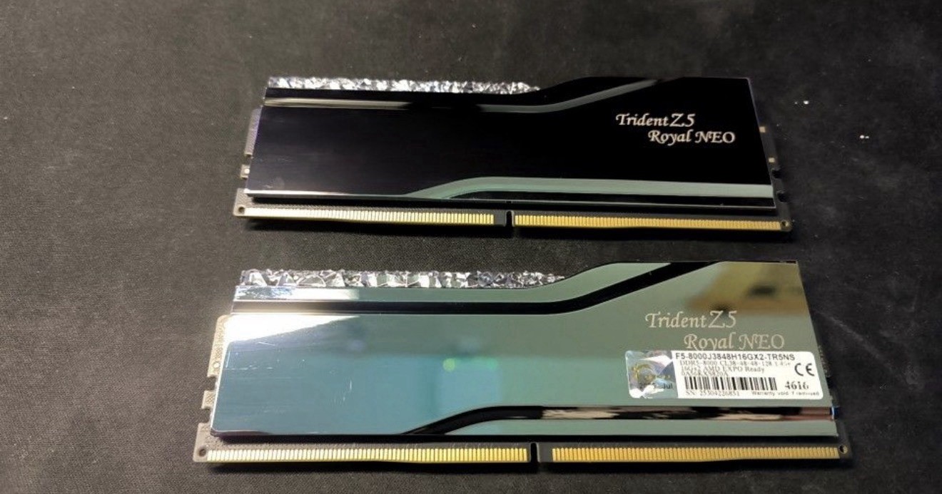 G.SKILL Trident Z5 Royal Neo Series 32GB (2 x 16GB) 288Pin PC RAM DDR5-8000 CL38