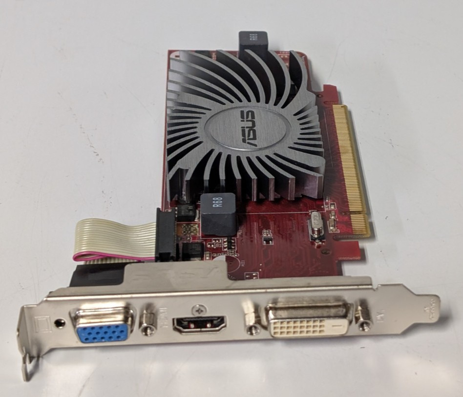 ASUS Radeon HD 6450 EAH6450 Slient 1GB DDR3 PCI-E 2.1 x16 VGA DVI HDMI