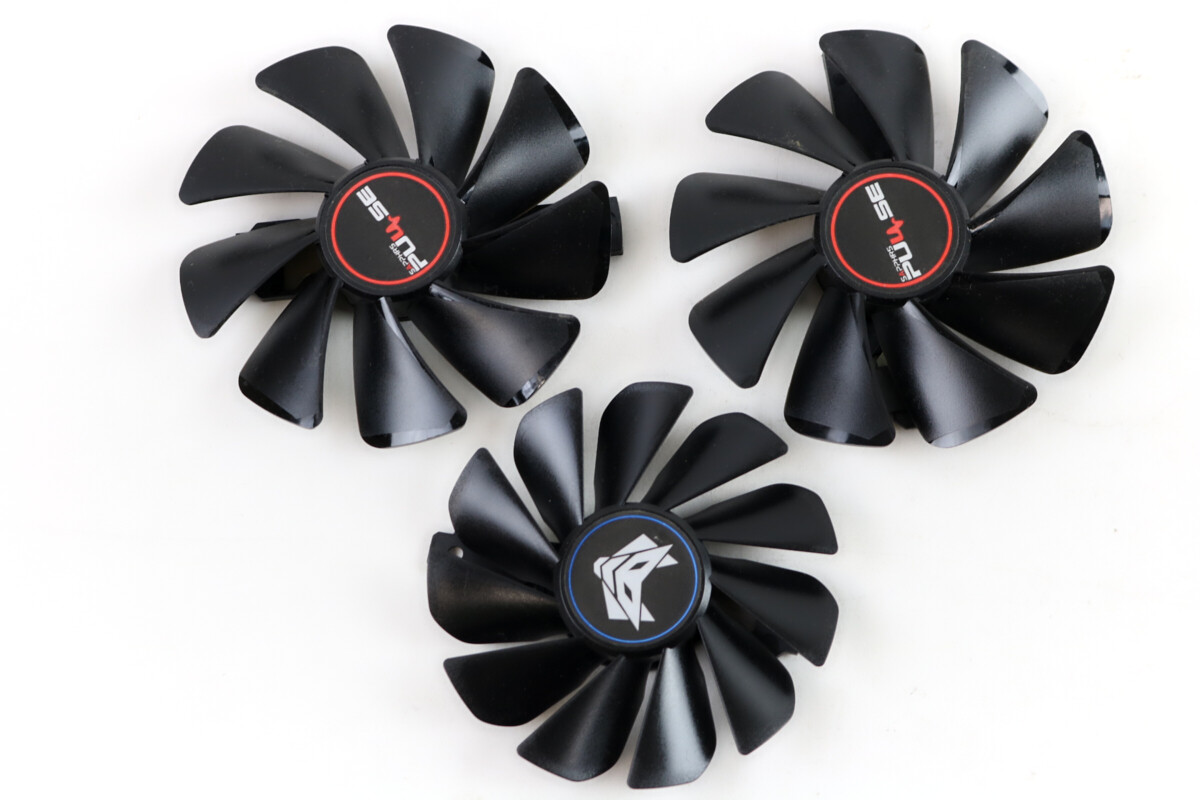 Full Set GPU Fans 95mm RX 5700 XT Sapphire Nitro FDC10H12D9-C FD10015M12D | U…