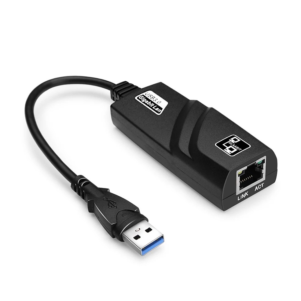 USB 3.0 to RJ45 Ethernet Adapter 10/100Mbps LAN Network Card for PC