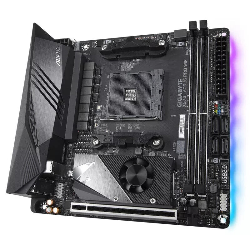 Gigabyte X570 I AORUS PRO WIFI AM4 DDR4 M.2 Mini-ITX Motherboard