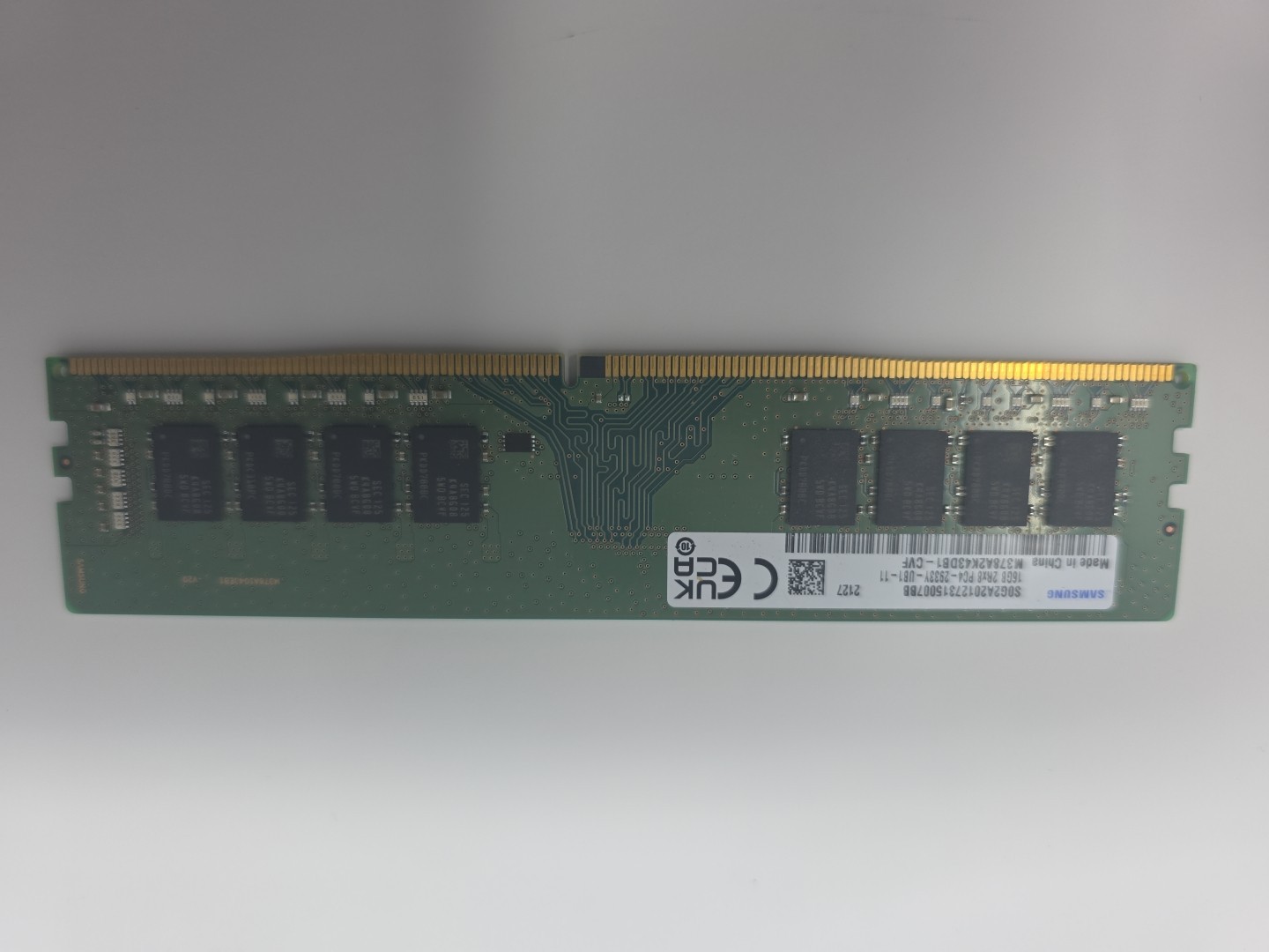 Samsung 16GB DDR4 2666MHz PC4-21300 Desktop Memory RAM DIMM M378A2K43DB1 Tested