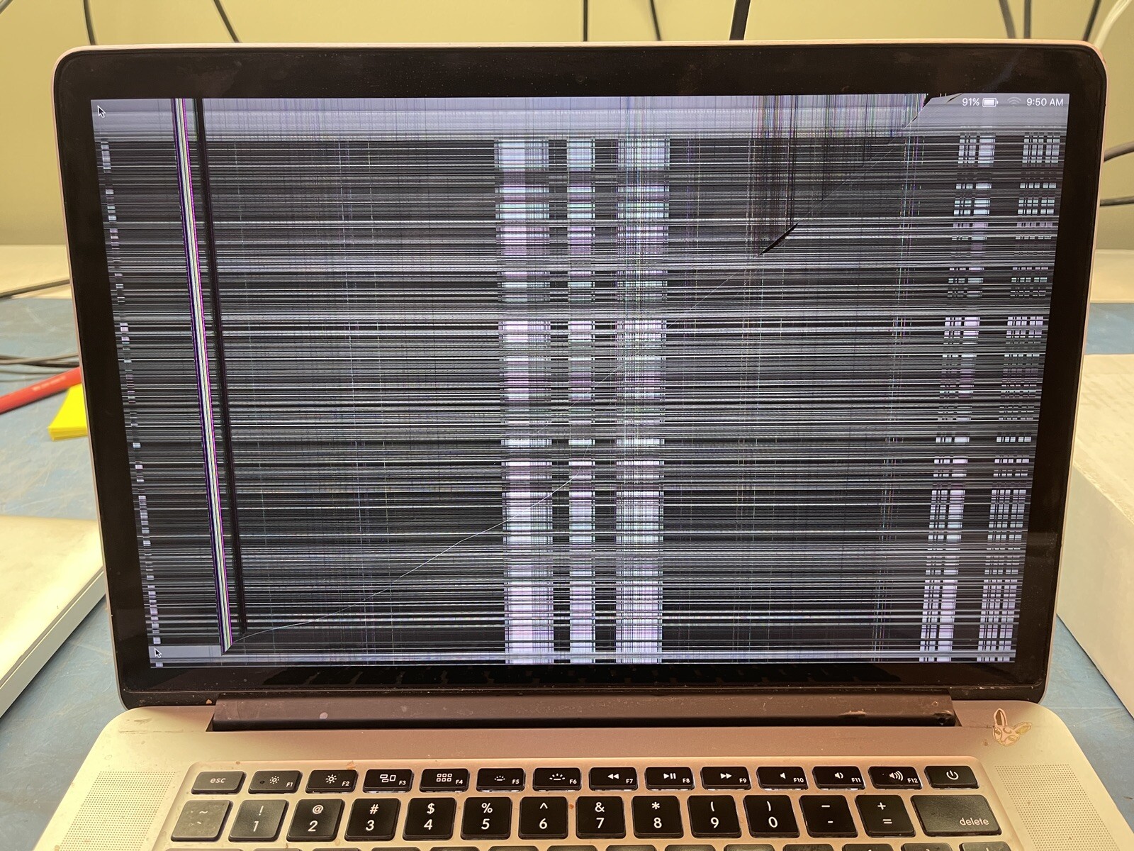 AS-IS Apple MacBook Pro Retina 15 A1398 2015 LCD Display Assembly 661-02532 READ