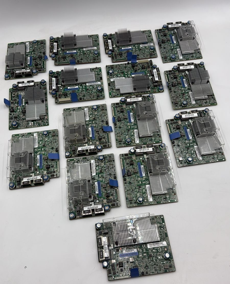 Lot of 15x HPE 749796-001 Smart Array P440ar SAS controllers