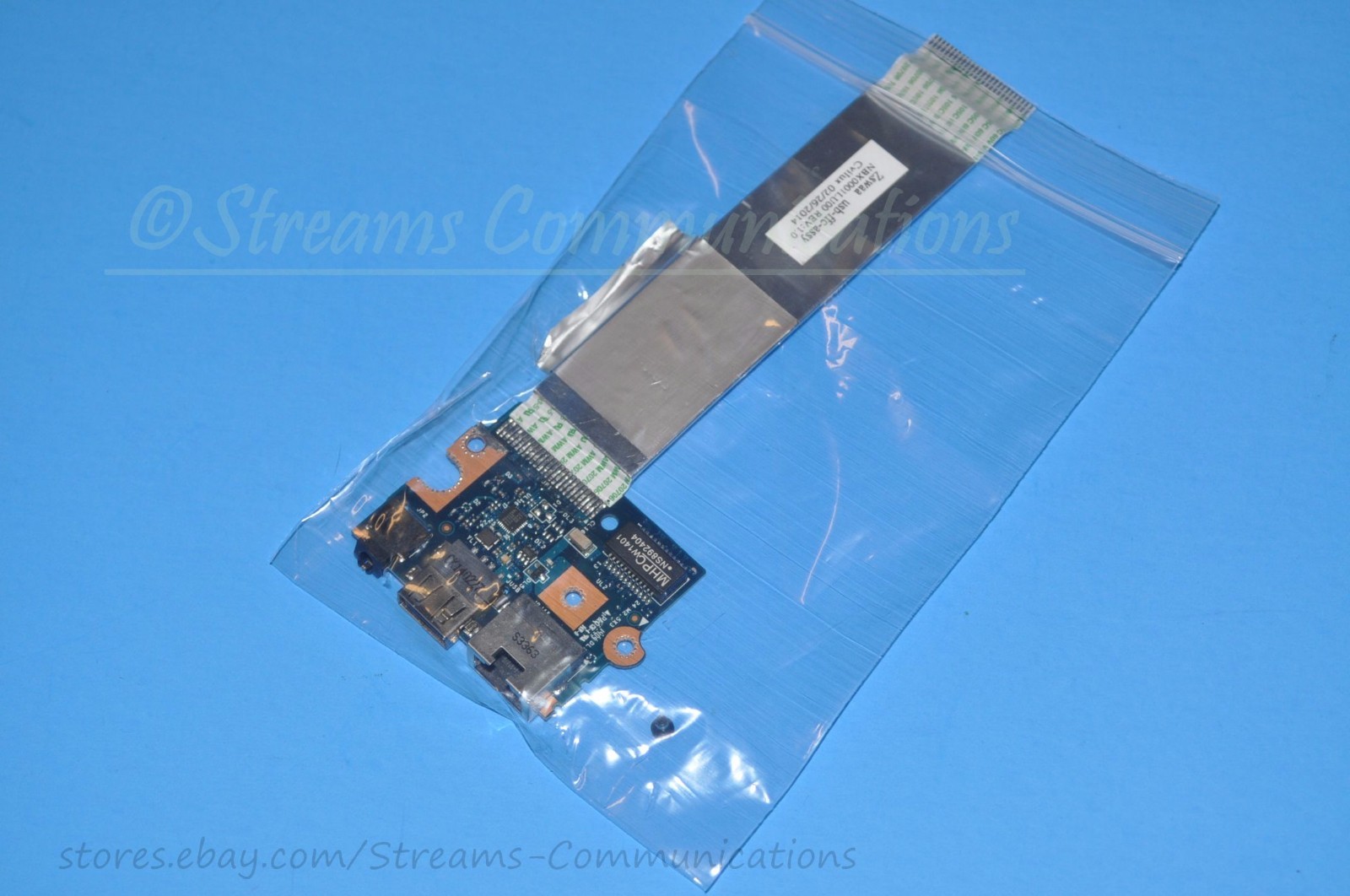TOSHIBA Satellite C55-B C55D-B C55-B5242X Laptop USB Port Board w LAN/Audio Port
