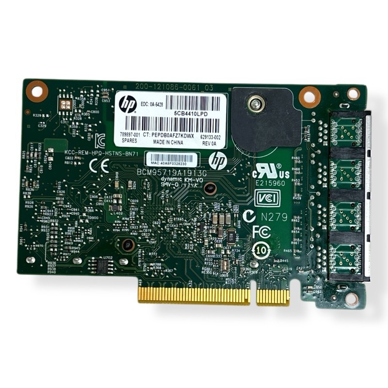 629133-002 HP Ethernet 1Gb 4-port 331FLR Adapter 634025-001