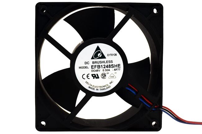 Delta 48V High Speed Axial Fan EFB1248SHE 120x120x38MM 3-Wire Tach Output Sensor