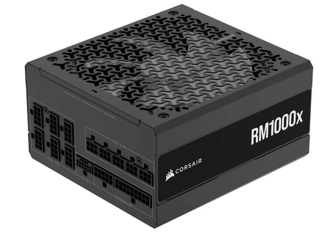 CORSAIR RM1000x Fully Modular Low-Noise ATX Power Supply, All Cable included