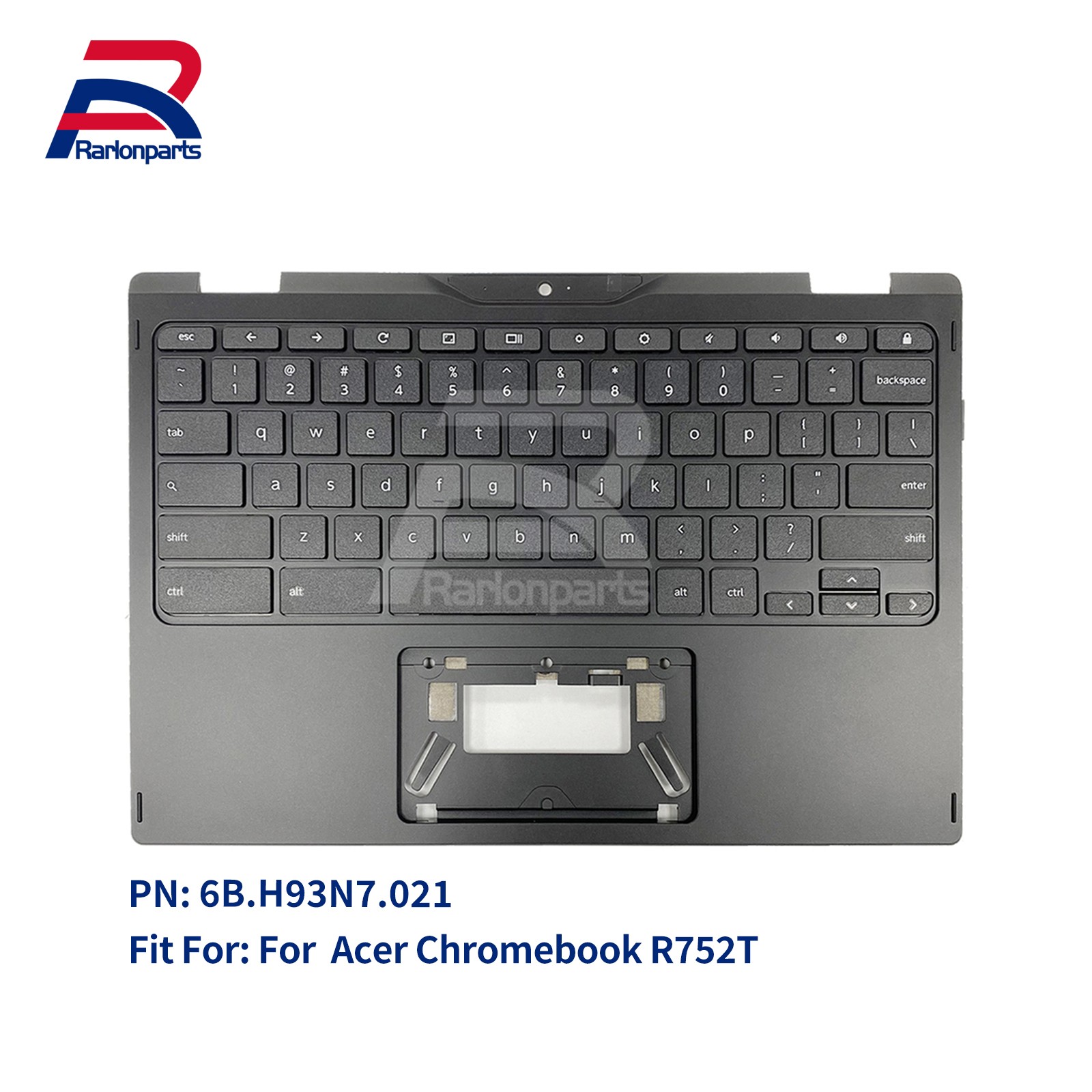 For Acer Chromebook Spin R752 R752TN R752T Palmrest w/Keyboard 6B.H93N7.021 US