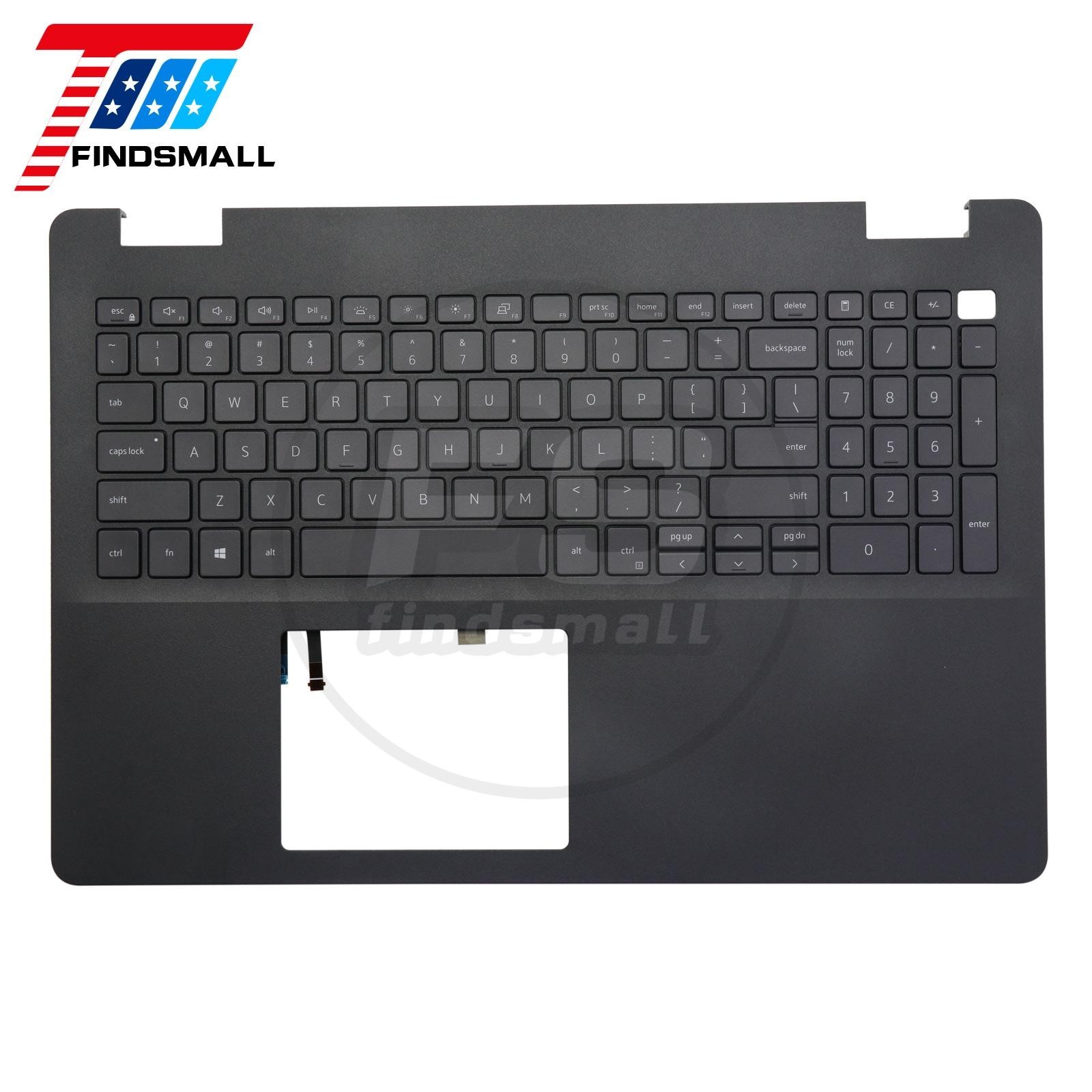 New Dell Inspiron 15 3501 3502 3505 Palmrest Keyboard Backlit 033HPP 01FPW2 US