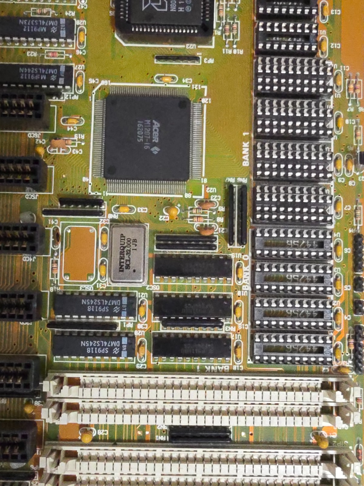 VTG Precision 286-16 Motherboard AMD 16MHz CPU | 1MB RAM NO Battery Leakage