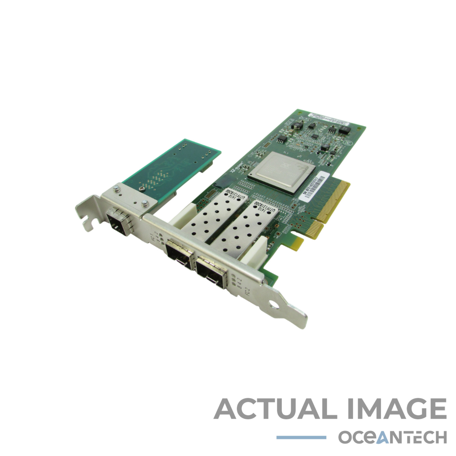 Q-Logic QLE2562-WB Dual-Port 8GbE SFP PCIe Host Bus Adapter P/N: PX2810403-43