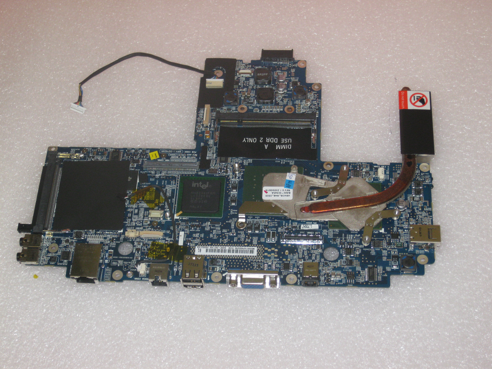 NEW ORIGINAL DELL SYSTEM BOARD 1.73GHZ LATITUDE D410 CJ111 MG950