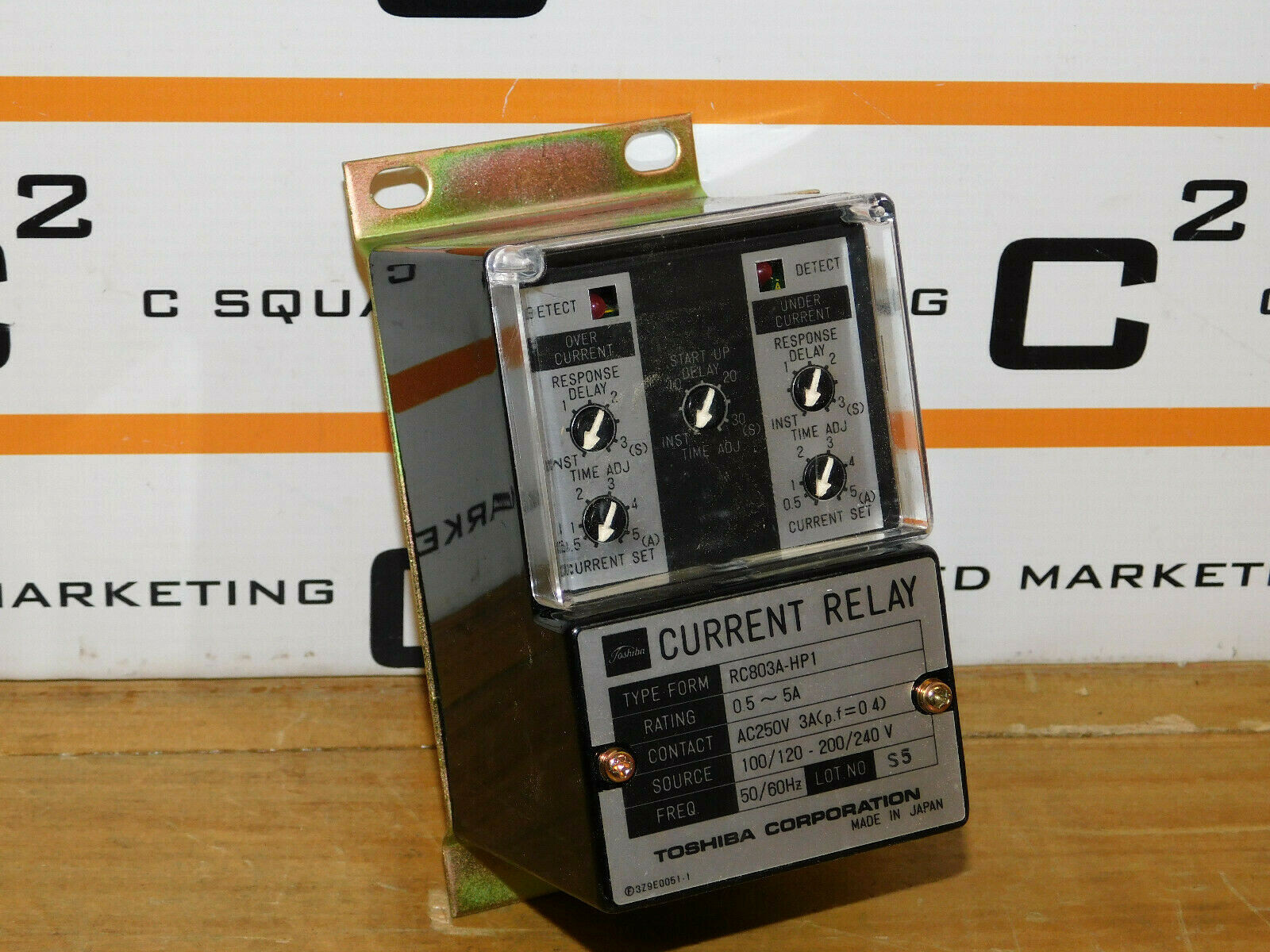 Toshiba RC803A-HP1 Current Relay RC803AHP1 0.5-5A AC250V CSQ
