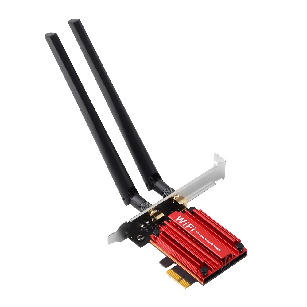 AX200 WiFi 6 Gaming Desktop Card PCIe 2974Mbps Dual Band BT 5.2 Wireless Adapter