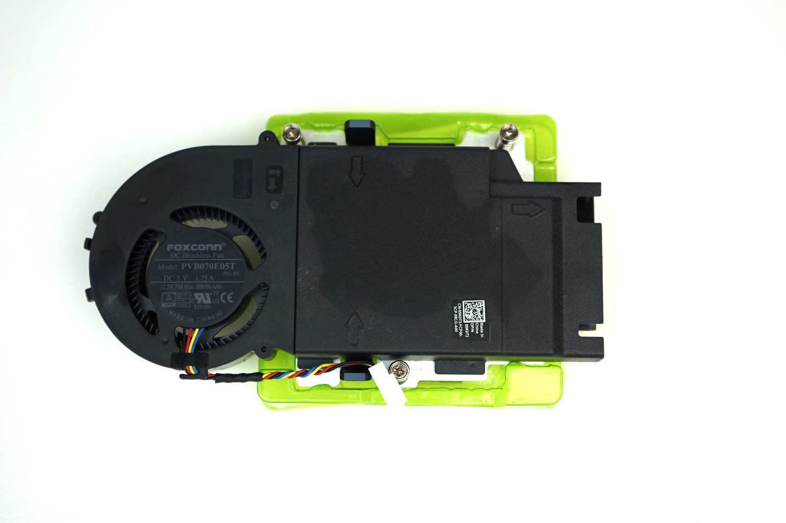 Dell 5K0T3 (Foxconn PVB070E05T) CPU Heatsink Assembly With Blower Fan
