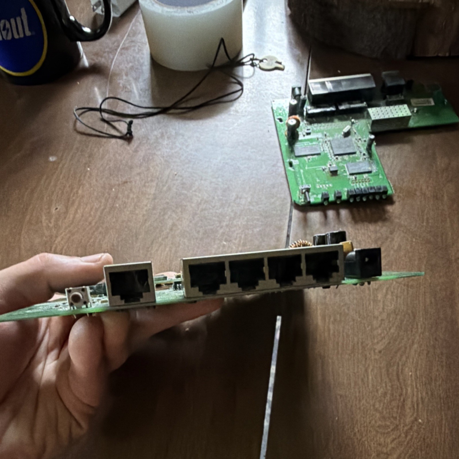 Linksys BEFSR41 Wired Router Mainboard PCB 4-Port 10/100 RJ-45 Ethernet