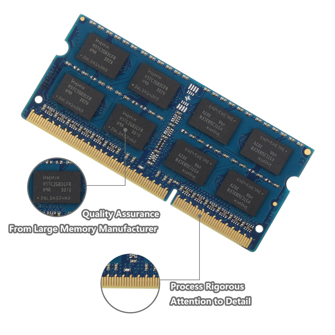 Hot 40GB 10x 4GB Lot DDR3 1066MHz 1066 PC3-8500S Hynix SODIMM Memory RAM #6H