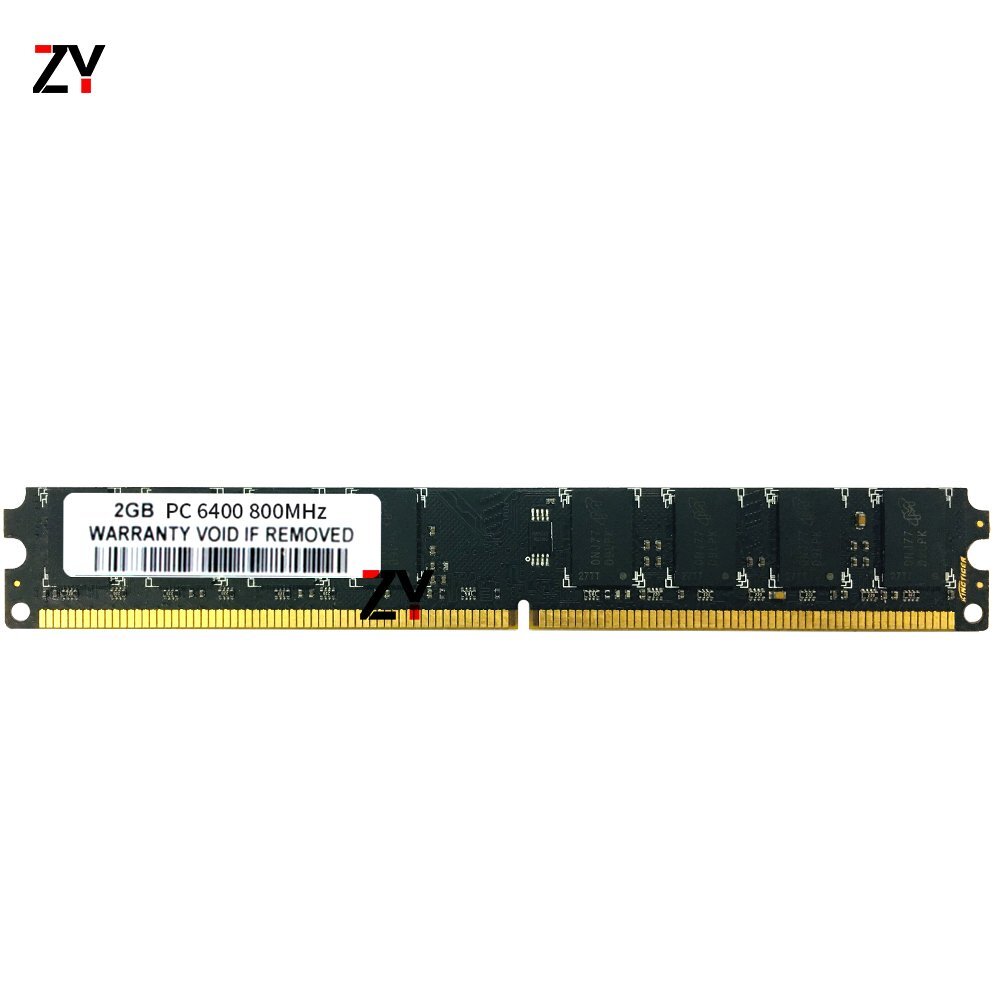 2GB 1GB DDR2 PC2-6400U 800MHz 1.8V CL6 NON-ECC Computer DIMM RAM Desktop Memory