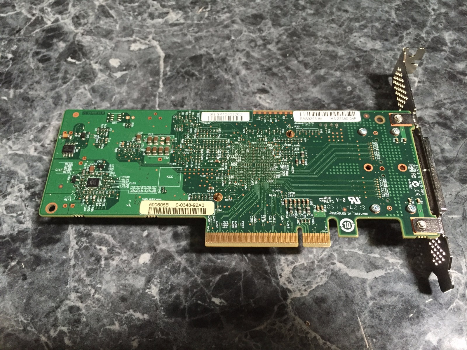LSI Logic SAS9205-8e 8 Port 6Gb-s HBA SAS SATA PCIe