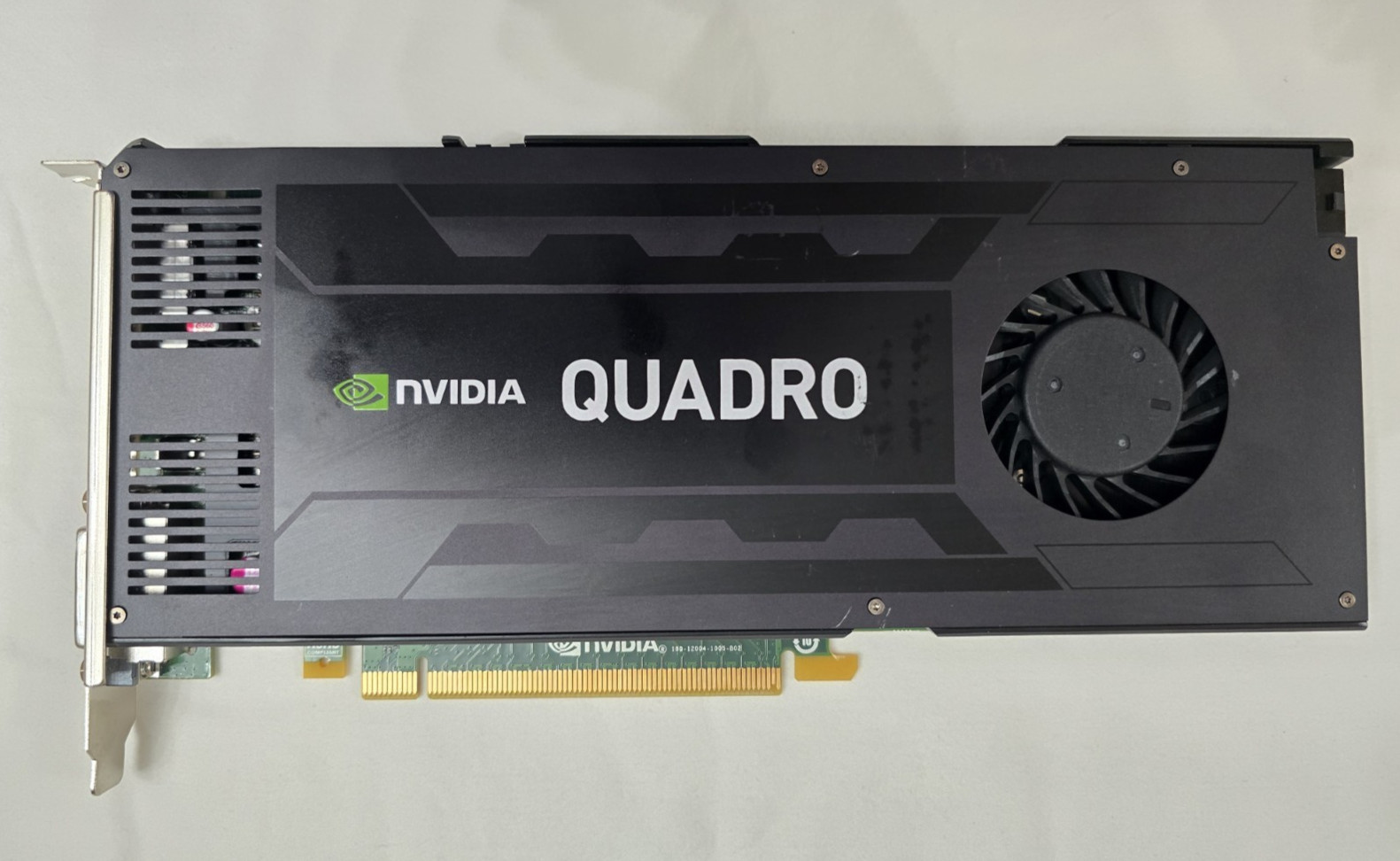 Nvidia Quadro K4200 4GB DDR5 Graphics Card (card has DVI & 2x DisplayPorts)