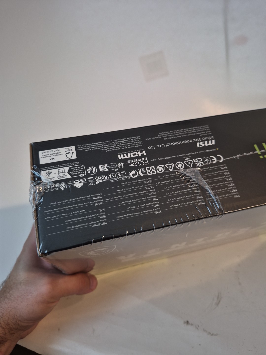 MSI Ventus GeForce RTX 5060 Ti 16GB GDDR7 PCI Express 5.0 x 16 (use x8) Graphics