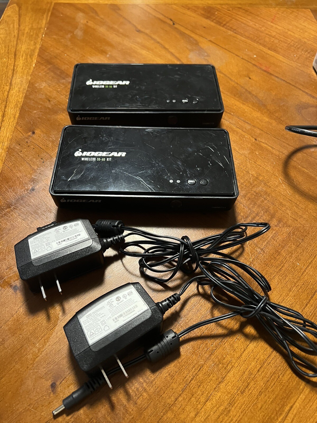 2 Set Of IOGEAR WIreless 3D HD Kit Transmitter GW3DHDKIT-T Remote