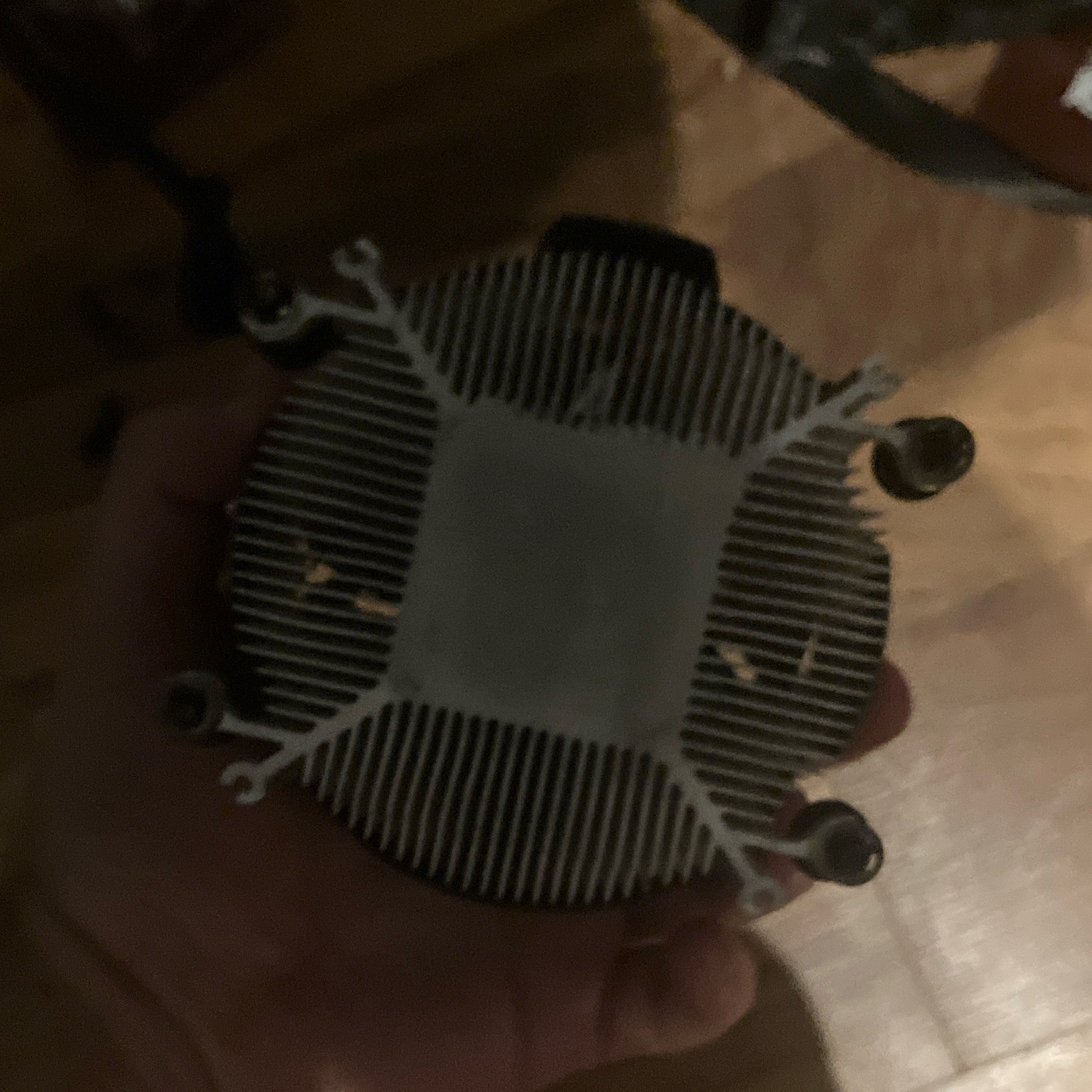 AMD CPU Fan with Heatsink Black Aluminum Plastic Cooling Solution for Processor