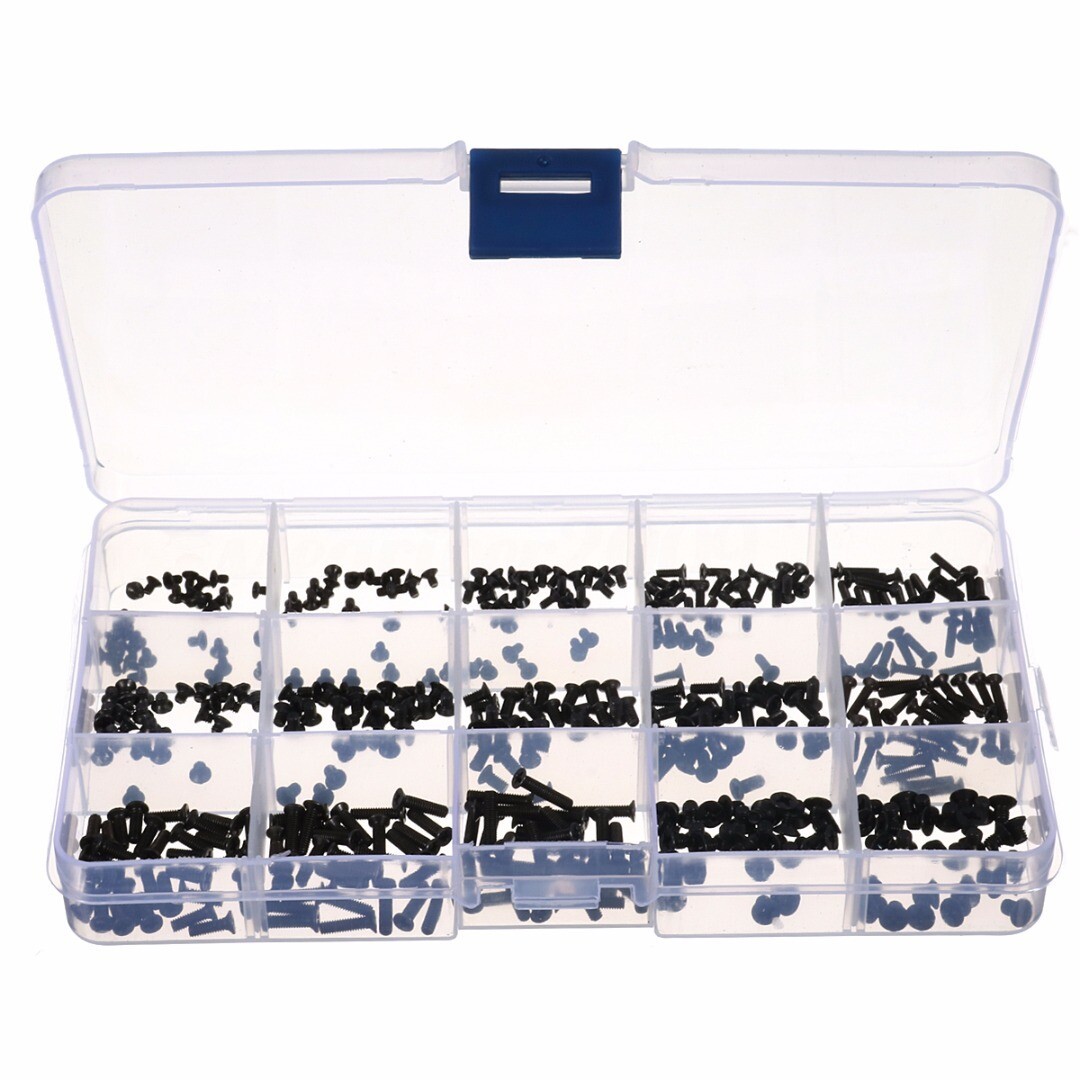 450pcs M2 M2.5 M3 Laptop Notebook Computer Screws Kit Set for SSD for IBM for HP