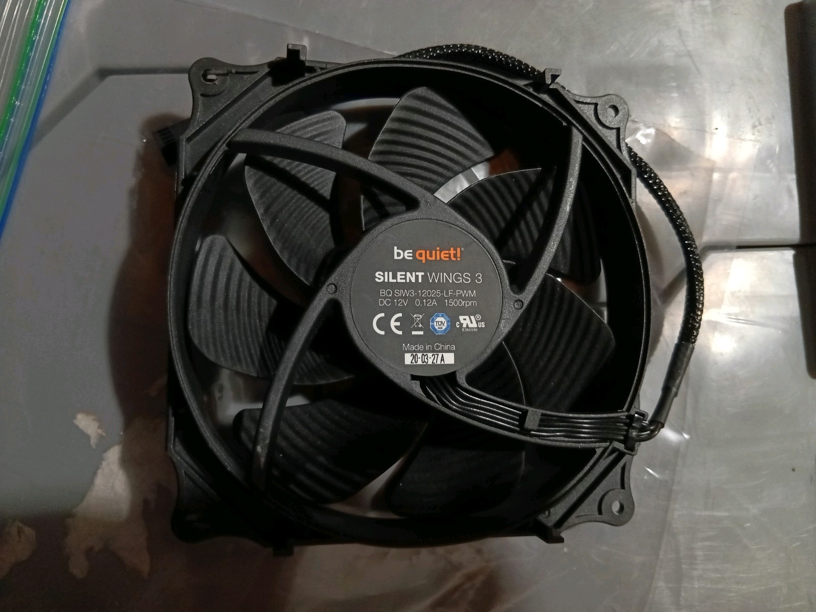 Be Quiet Silent Wings 3 12vdc 0.12amp 1500rpm Computer Cooling Fan TESTED
