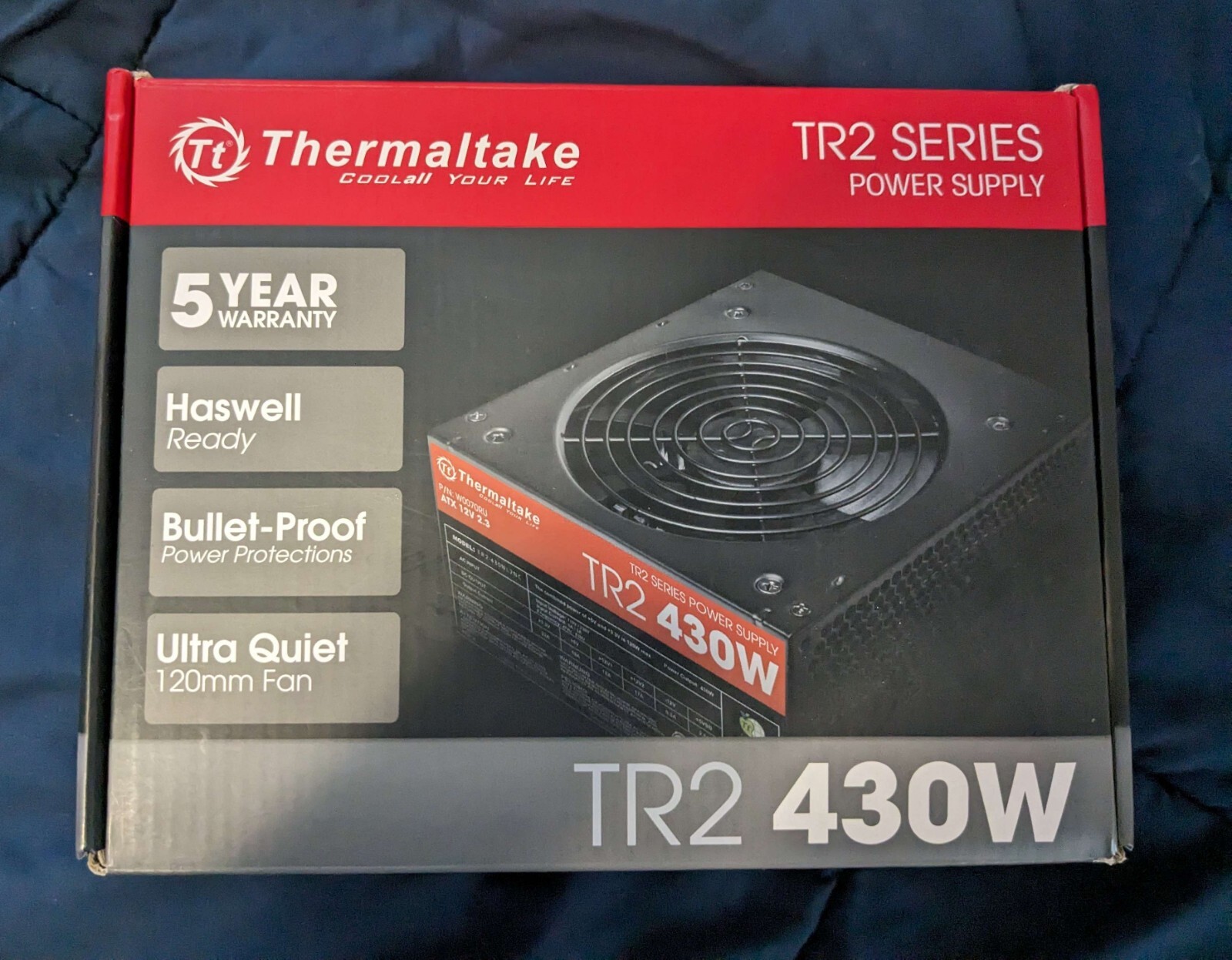 THERMALTAKE PC Gaming Power Supply TR2 430W Ultra Quiet W0070