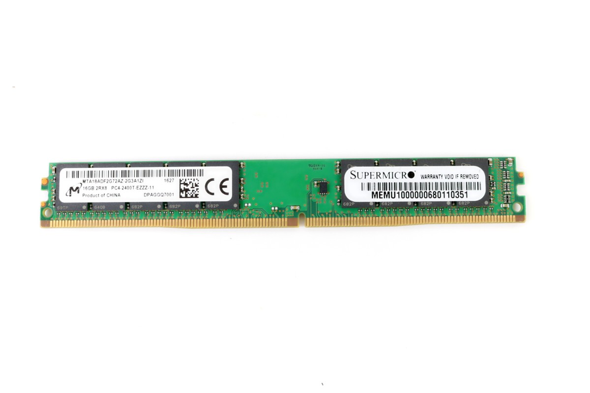 Micron Supermicro 16GB DDR4 2400 MTA18ADF2G72AZ-2G3A1ZI ECC Server RAM | 1yr …