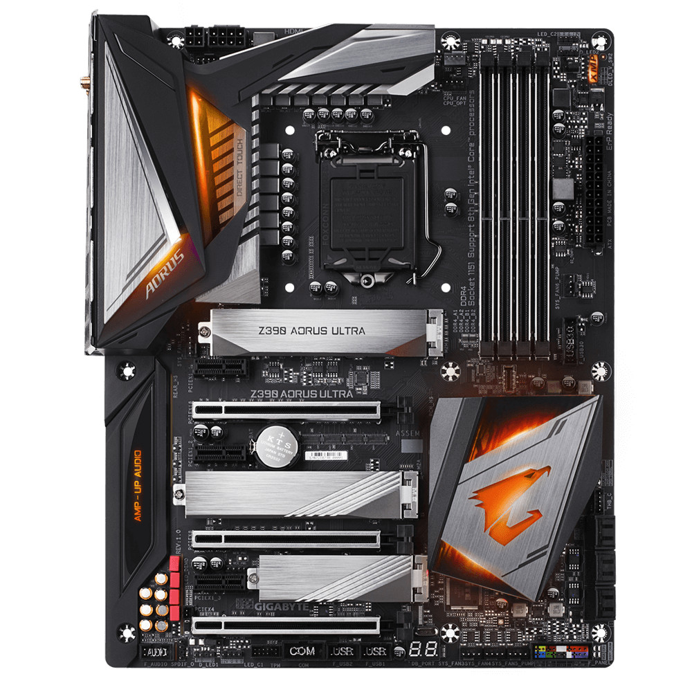 GIGABYTE Z390 AORUS ULTRA LGA 1151 (300 Series) Intel Z390 ATX Intel Motherboard